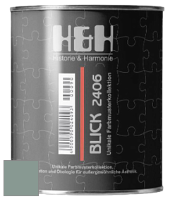 Глубокоматовая краска H&H Blick цвет NCS S 4010-B90G 