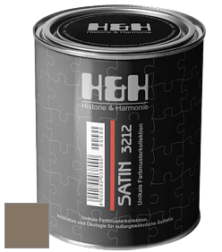 Шелковисто-глянцевая H&H Satin SG цвет DRF 9042 