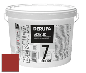 Шелковисто-матовая краска Derufa Интерьер-7 (SM) цвет RAL 3013 