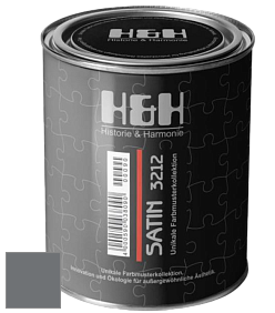 Шелковисто-глянцевая H&H Satin SG цвет DRF 9005 