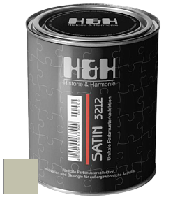 Шелковисто-глянцевая H&H Satin SG цвет NCS S 2010-G60Y 