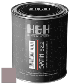 Шелковисто-матовая H&H Satin SM цвет NCS S 4010-R10B 