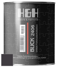 Глубокоматовая краска H&H Blick цвет NCS S 8505-R50B 