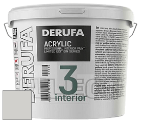 Матовая краска Derufa Интерьер-3 (ТМ) цвет DRF 8009 