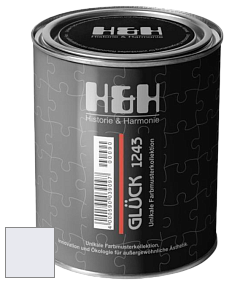Матовая краска H&H Gluck цвет NCS S 0505-R60B 