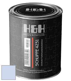 Глубокоматовая краска H&H SCHUPPE цвет NCS S 0520-R70B 