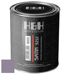 Шелковисто-глянцевая H&H Satin SG цвет NCS S 4020-R50B 