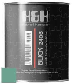 Глубокоматовая краска H&H Blick цвет NCS S 3030-B90G 