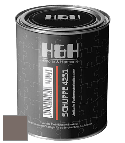 Глубокоматовая краска H&H SCHUPPE цвет DRF 9070 