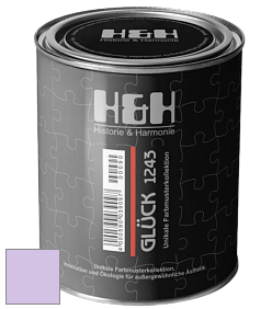 Матовая краска H&H Gluck цвет NCS S 0530-R50B 