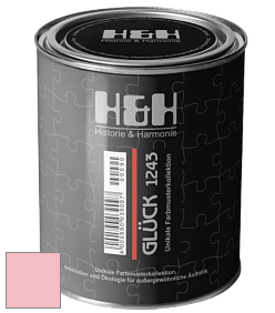 Матовая краска H&H Gluck цвет NCS S 0530-R10B 