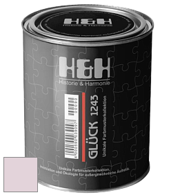 Матовая краска H&H Gluck цвет NCS S 1010-R30B 