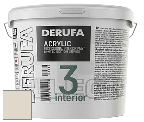 Матовая краска Derufa Интерьер-3 (ТМ) цвет DRF 7012 