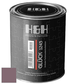 Матовая краска H&H Gluck цвет DRF 1005 