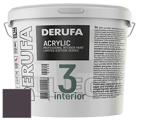 Матовая краска Derufa Интерьер-3 (ТМ) цвет DRF 1274 