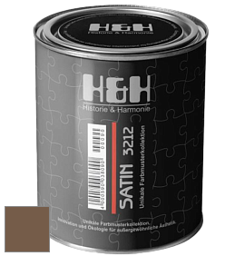 Шелковисто-матовая H&H Satin SM цвет RAL 8025 