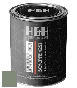 Глубокоматовая краска H&H SCHUPPE цвет RAL 7033 