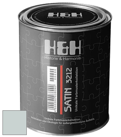Шелковисто-матовая H&H Satin SM цвет NCS S 1505-B50G 