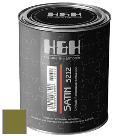 Шелковисто-глянцевая H&H Satin SG цвет NCS S 4550-G60Y 