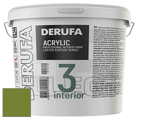 Матовая краска Derufa Интерьер-3 (ТМ) цвет NCS S 3065-G40Y 