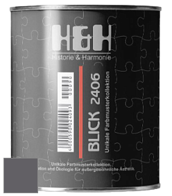 Глубокоматовая краска H&H Blick цвет NCS S 7005-R50B 