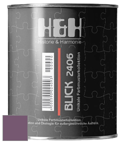 Глубокоматовая краска H&H Blick цвет NCS S 5030-R40B 