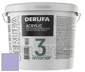 Матовая краска Derufa Интерьер-3 (ТМ) цвет DRF 1802 