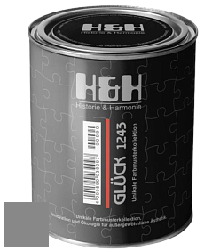 Матовая краска H&H Gluck цвет DRF 8016 