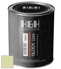 Матовая краска H&H Gluck цвет NCS S 1020-G60Y 