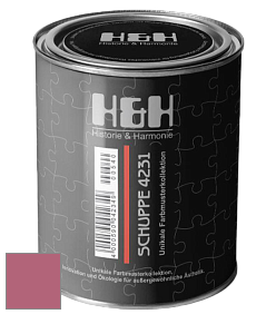 Глубокоматовая краска H&H SCHUPPE цвет DRF 1580 