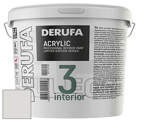 Матовая краска Derufa Интерьер-3 (ТМ) цвет DRF 8008 