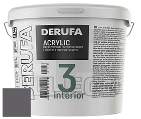 Матовая краска Derufa Интерьер-3 (ТМ) цвет NCS S 7005-R50B 