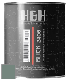 Глубокоматовая краска H&H Blick цвет NCS S 5010-B90G 