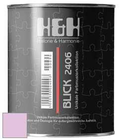 Глубокоматовая краска H&H Blick цвет NCS S 0530-R40B 
