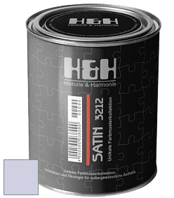 Шелковисто-глянцевая H&H Satin SG цвет NCS S 1015-R60B 