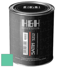Шелковисто-матовая H&H Satin SM цвет NCS S 1050-B90G 