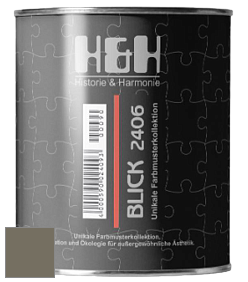 Глубокоматовая краска H&H Blick цвет RAL 7006 