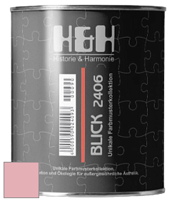 Глубокоматовая краска H&H Blick цвет NCS S 1030-R10B 