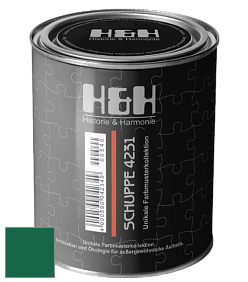 Глубокоматовая краска H&H SCHUPPE цвет DRF 1974 