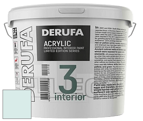 Матовая краска Derufa Интерьер-3 (ТМ) цвет NCS S 0510-B50G 