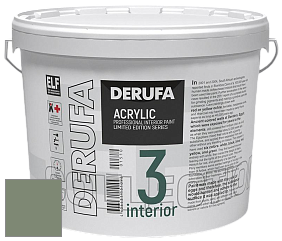 Матовая краска Derufa Интерьер-3 (ТМ) цвет DRF 1188 