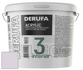 Матовая краска Derufa Интерьер-3 (ТМ) цвет NCS S 1010-R40B 