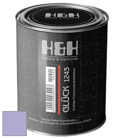 Матовая краска H&H Gluck цвет DRF 1802 