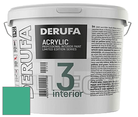 Матовая краска Derufa Интерьер-3 (ТМ) цвет NCS S 2050-B90G 