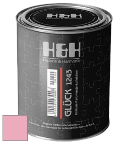 Матовая краска H&H Gluck цвет NCS S 0540-R20B 