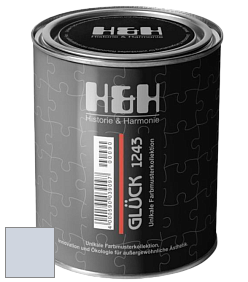Матовая краска H&H Gluck цвет NCS S 1010-R70B 