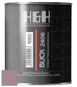 Глубокоматовая краска H&H Blick цвет RAL 4009 