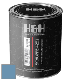 Глубокоматовая краска H&H SCHUPPE цвет RAL 5024 