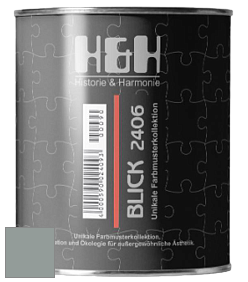 Глубокоматовая краска H&H Blick цвет NCS S 4005-B80G 