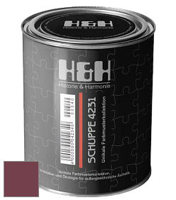 Глубокоматовая краска H&H SCHUPPE цвет DRF 1295 